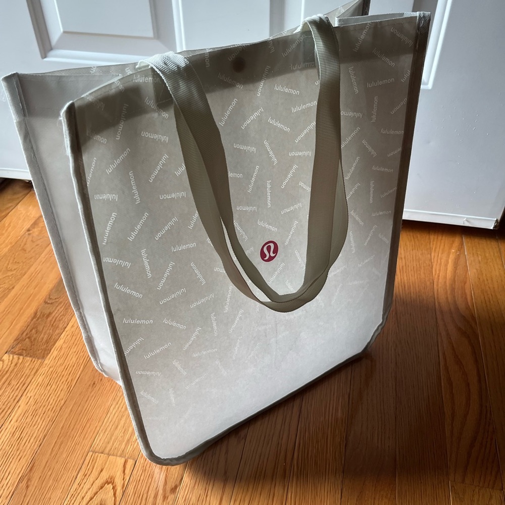 Lululemon Large Reusable Tote Carryall Gym Bag 16x14